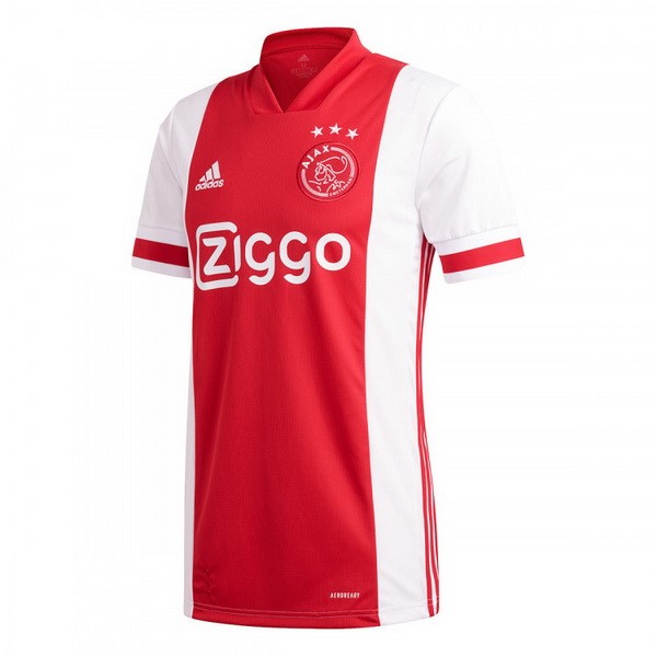 Camiseta Ajax Replica Primera Ropa 2020/21 Rojo